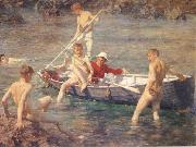 Henry Scott Tuke Ruby Gold and Malachite oil painting reproduction